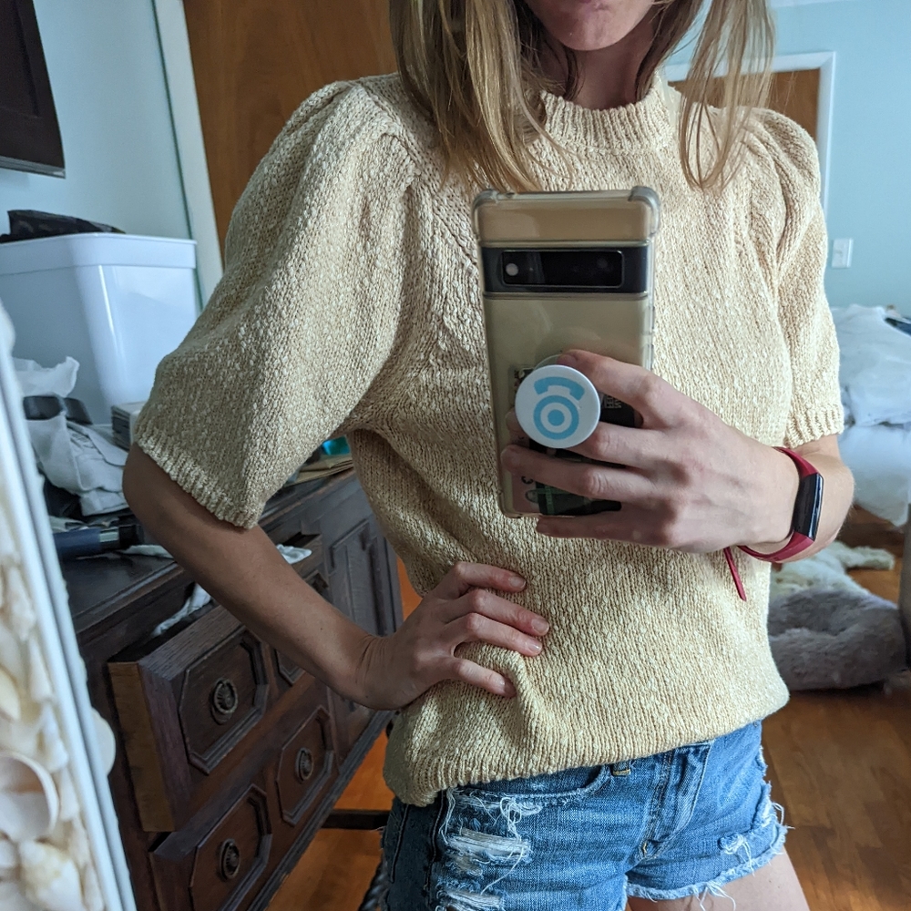 Puff sleeve sweater (4 for $20)